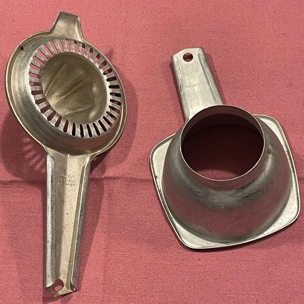 Vintage Foley Handheld Aluminum JUICER REAMER & CANNING FUNNEL